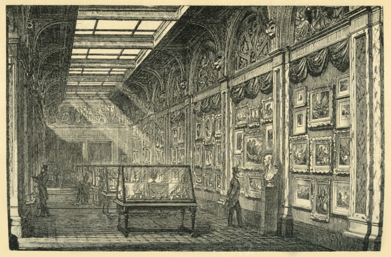 'Water-Colour Gallery', 1860s, (1881). Creator: Unknown.