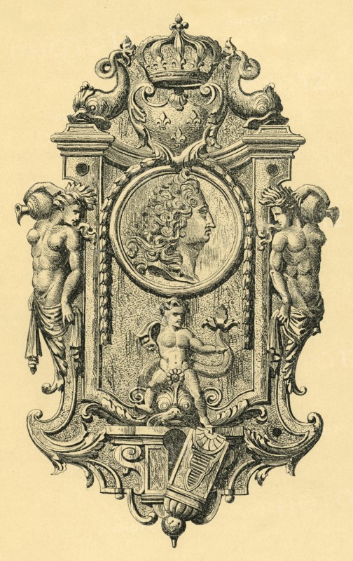 Steel key plate, early 18th century, (1881).  Creator: John Watkins.