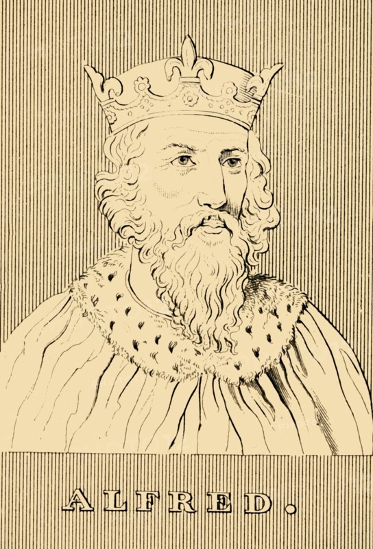 'Alfred',  (c847-899), 1830. Creator: Unknown.