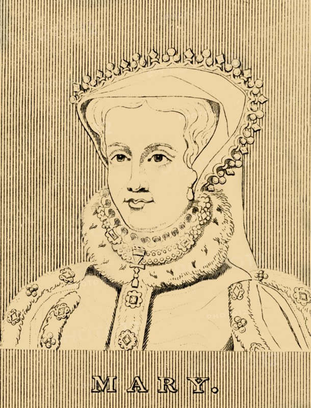 'Mary', (1516-1558), 1830. Creator: Unknown.