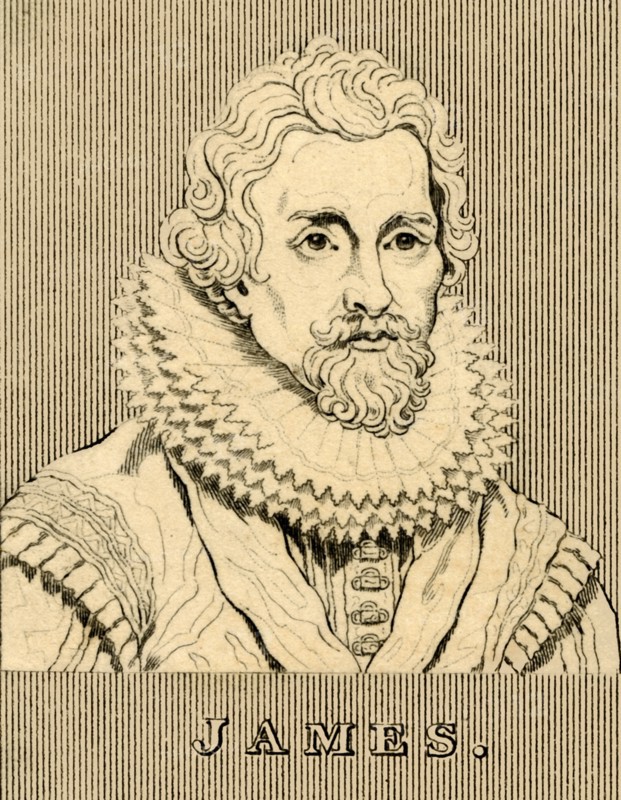 'James', (1566- 1625), 1830. Creator: Unknown.