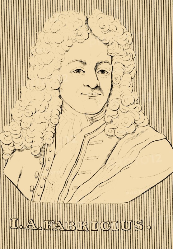 'I. A. Fabricius', (1668-1736), 1830. Creator: Unknown.