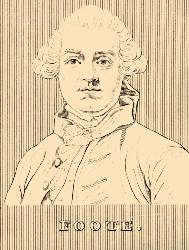 'Foote', (1720-1777), 1830. Creator: Unknown.