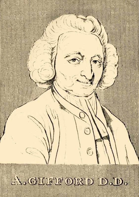 'A. Gifford D.D.', (1700-1784), 1830. Creator: Unknown.