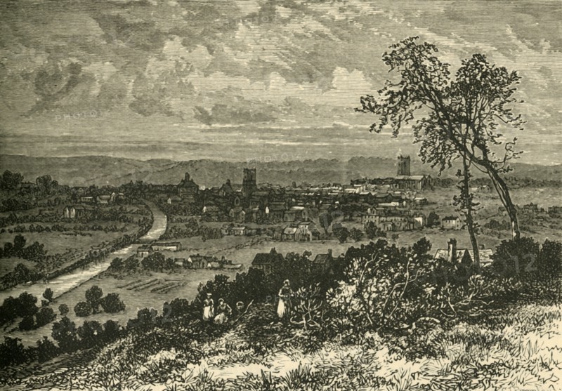 'Leeds in the Early Part of the Eighteenth Century', 1898. Creator: Unknown.