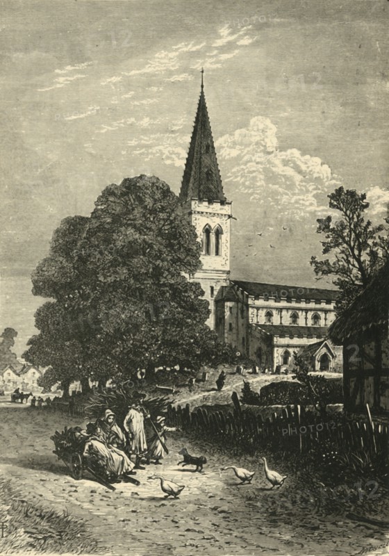 'Naseby Church', 1898. Creator: Unknown.