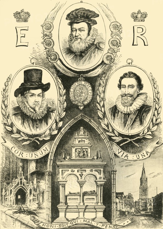 'Burghley Portraits', 1898. Creator: Unknown.