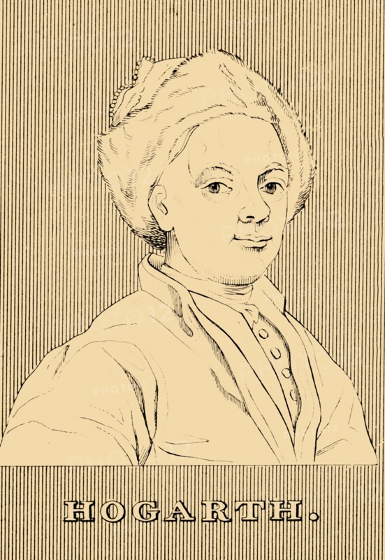 'Hogarth', (1697-1764), 1830. Creator: Unknown.