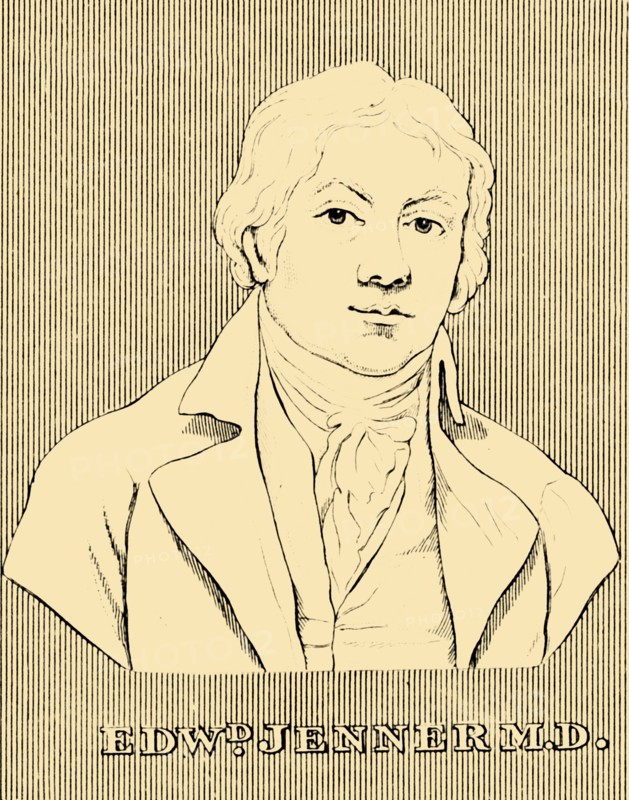 'Edward Jenner M.D.', (1749-1823), 1830. Creator: Unknown.