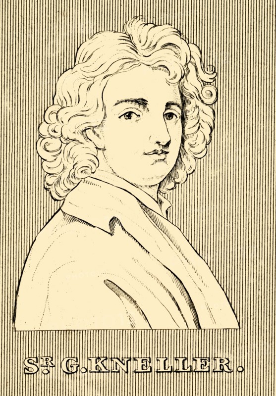 'Sir. G. Kneller', (1646-1723), 1830. Creator: Unknown.