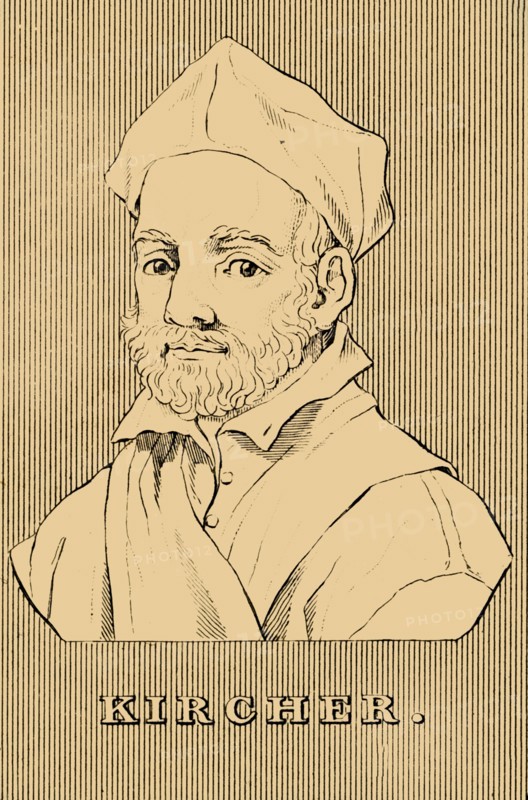 'Kircher', (1602-1680), 1830. Creator: Unknown.