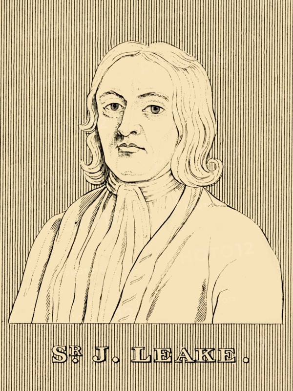 'Sir J Leake', (1656-1720), 1830. Creator: Unknown.