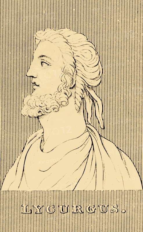 'Lycurgus',  (fl c820 BC), 1830. Creator: Unknown.