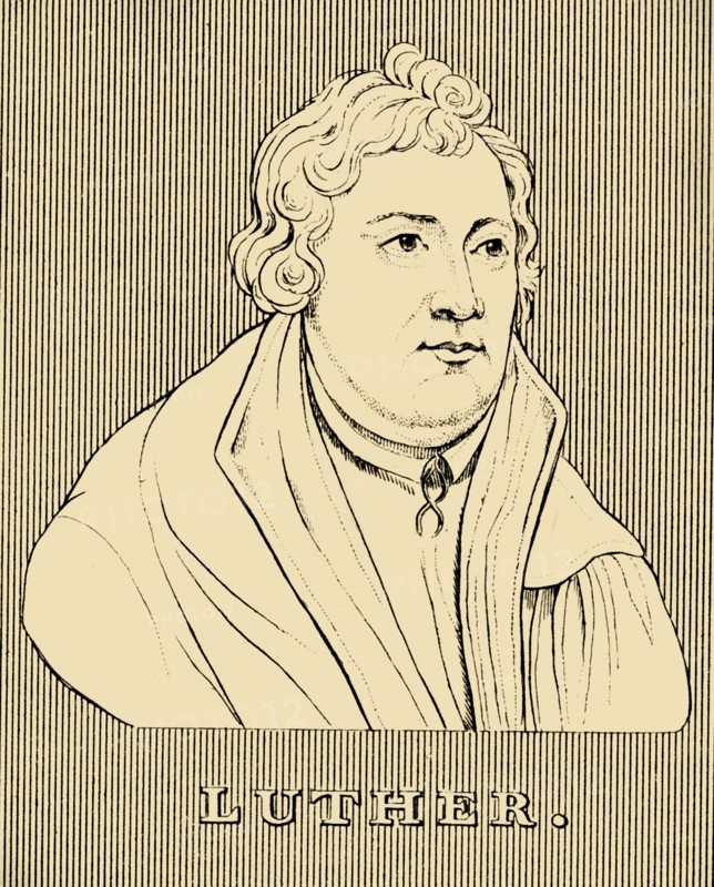 'Luther', (1483-1546), 1830. Creator: Unknown.