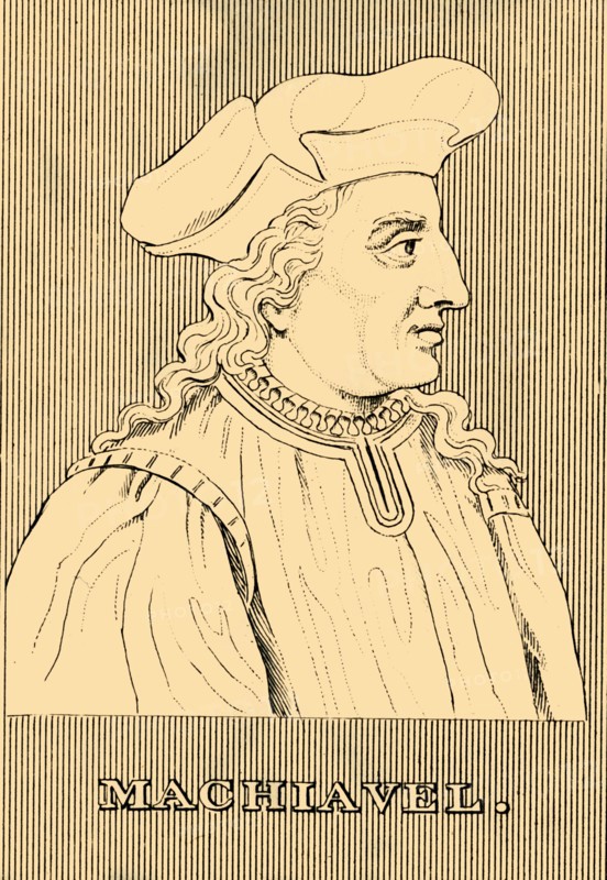 'Machiavel', (1469-1527), 1830. Creator: Unknown.
