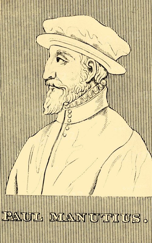 'Paul Manutius', (1512-1574), 1830. Creator: Unknown.