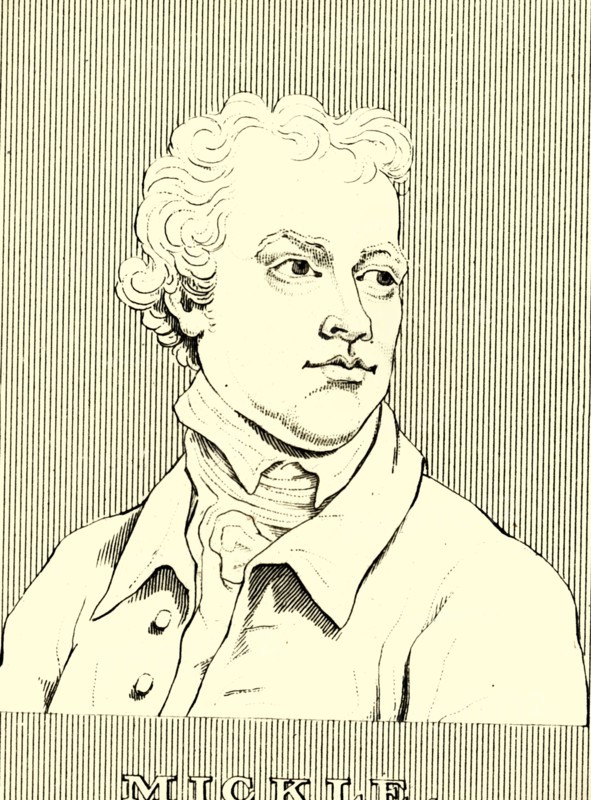 'Mickle', (1734-1788), 1830. Creator: Unknown.