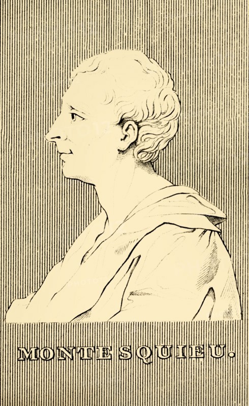 'Montesquieu', (1689-1755), 1830. Creator: Unknown.