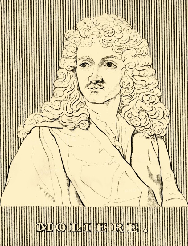 'Moliere', (1622-1673), 1830. Creator: Unknown.