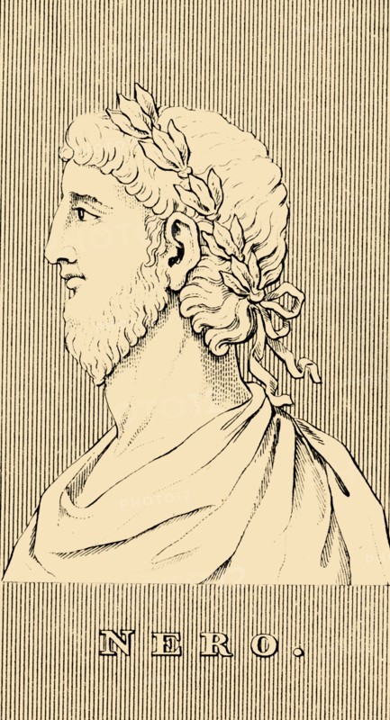 'Nero', (37- 68 AD), 1830. Creator: Unknown.