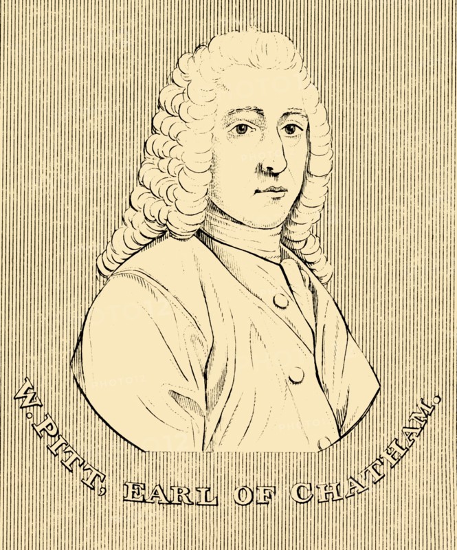 'W. Pitt, Earl of Chatham', (1708-1778), 1830. Creator: Unknown.