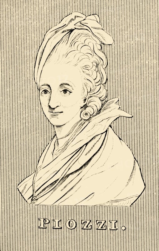 'Piozzi', (1741-1821), 1830. Creator: Unknown.
