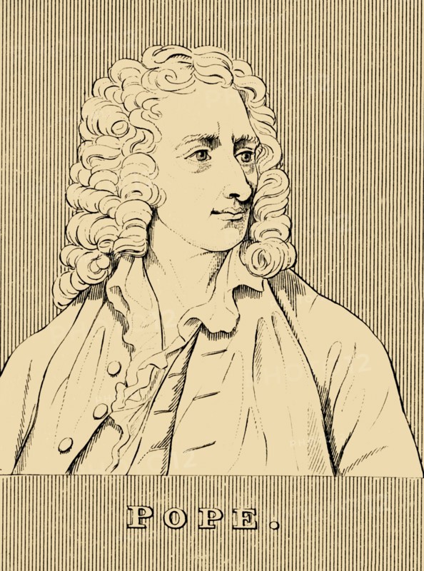 'Pope', (1688-1744), 1830. Creator: Unknown.