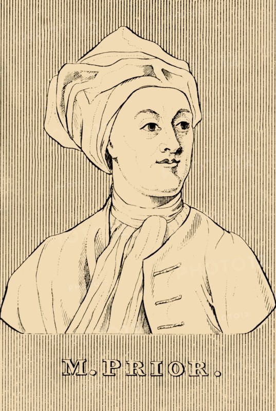 'M. Prior', (1664-1721), 1830. Creator: Unknown.