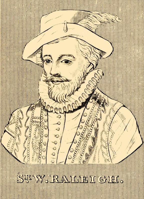'Sir W. Raleigh', (c1552-1618), 1830. Creator: Unknown.