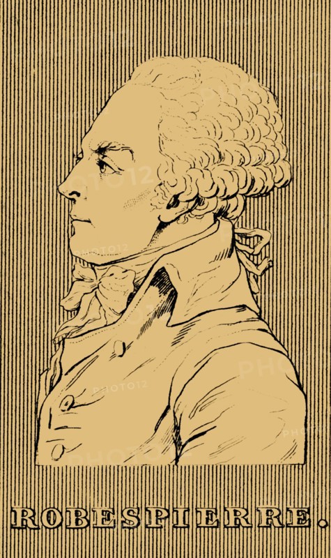 'Ropespierre', (1758-1794), 1830. Creator: Unknown.