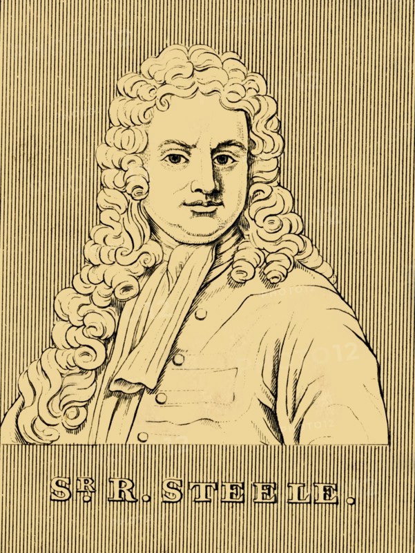 'Sir. R. Steele', (1672-1729), 1830. Creator: Unknown.