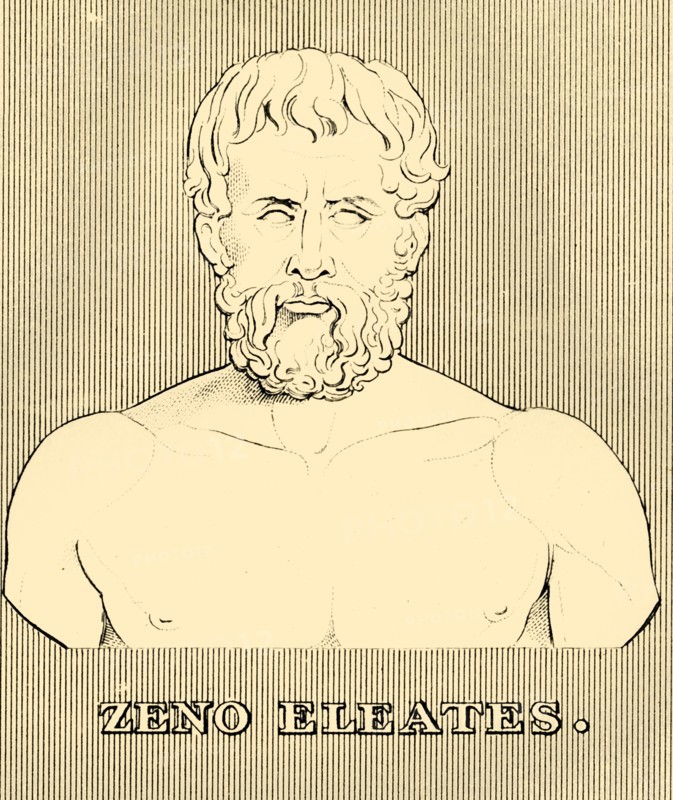 'Zeno Eleates', (c495-430 BC), 1830. Creator: Unknown.