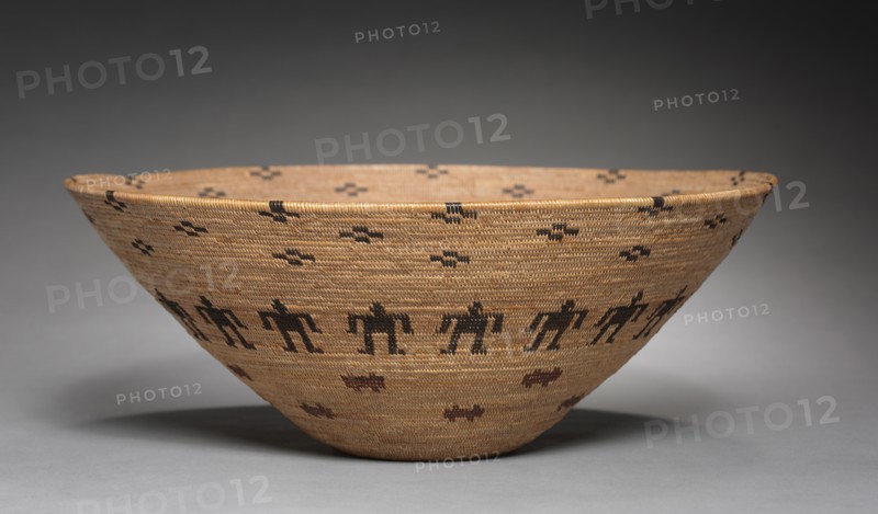 Bowl Basket (Unfinished), 1895- 1900. Creator: Unknown.