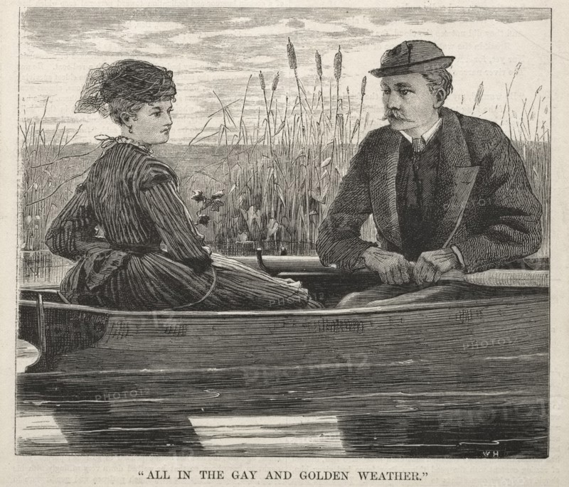 All in the Gay and Golden Weather, 1869. Creator: Winslow Homer (American, 1836-1910).