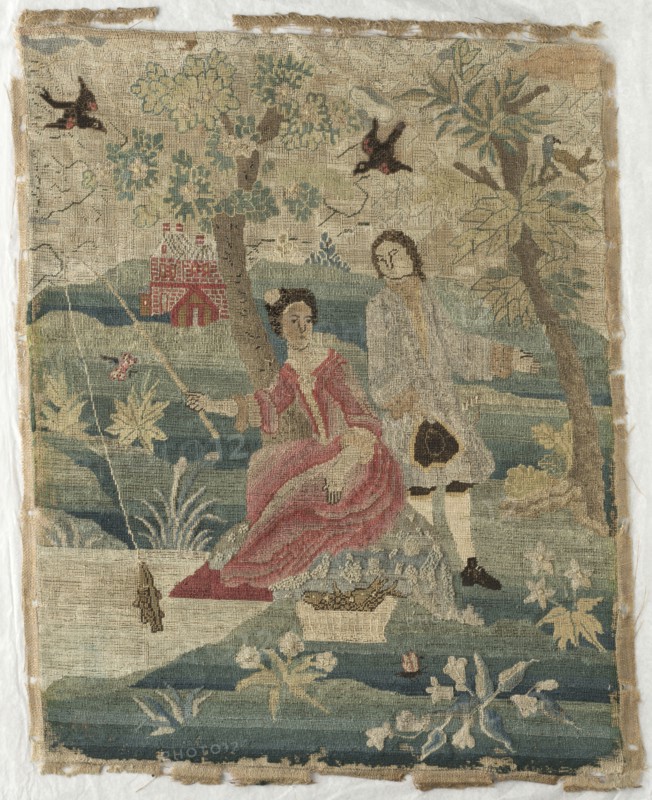 Fishing Lady, 1700s. Creator: Unknown.