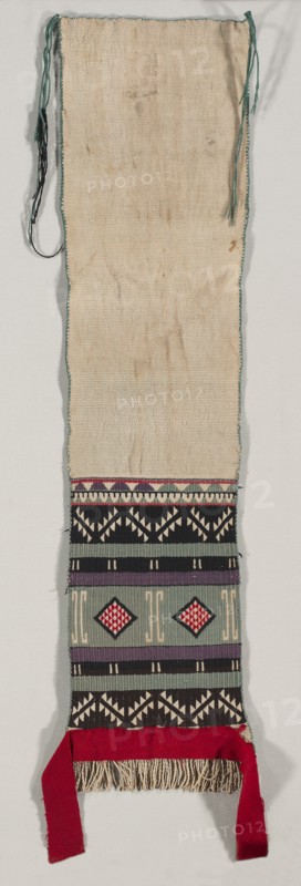 Hopi Brocade style Dance Sash, c. 1880-1900. Creator: Unknown.
