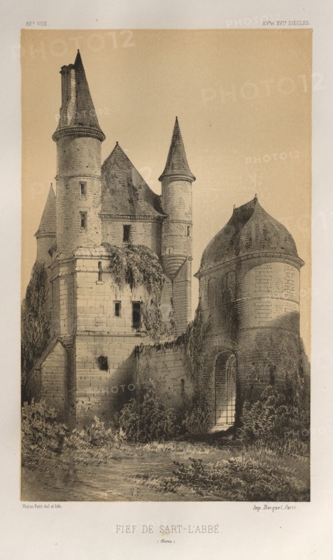 ...Pl. 82, Fief de Sart-lAbbé (Aisne), 1860. Creator: Victor Petit (French, 1817-1874).