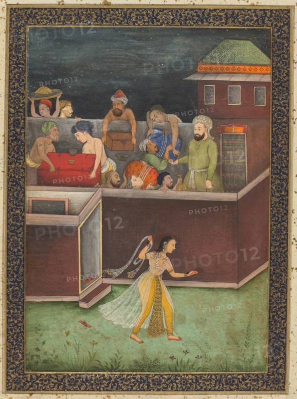 A House Burgled at Night, c. 1700. Creator: Unknown.