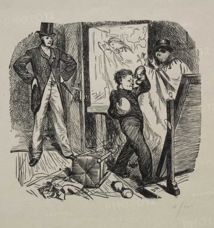 A Kettledrum in Mayfair, 1862. Creator: George Louis Palmella Busson Du Maurier (British, 1834-1896).
