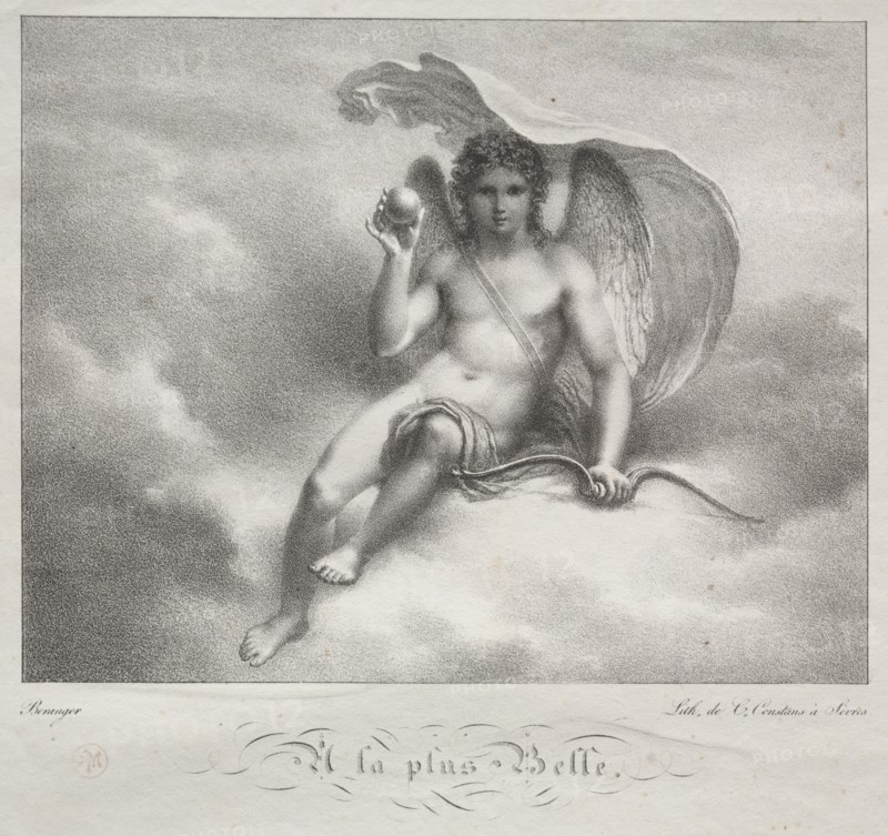 À la plus belle. Creator: Antoine Béranger (French, 1785-1867).