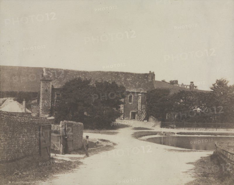 A Priory, Lyminge, 1853. Creator: George B. Shepherd (British).