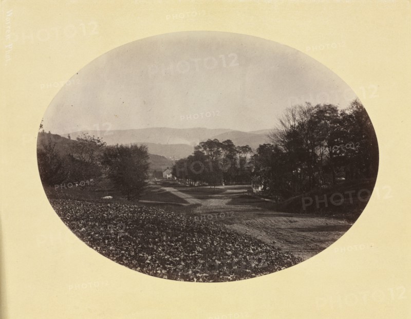 A Road in Williamstown, c. 1870. Creator: George K. Warren (American, 1834-1884).