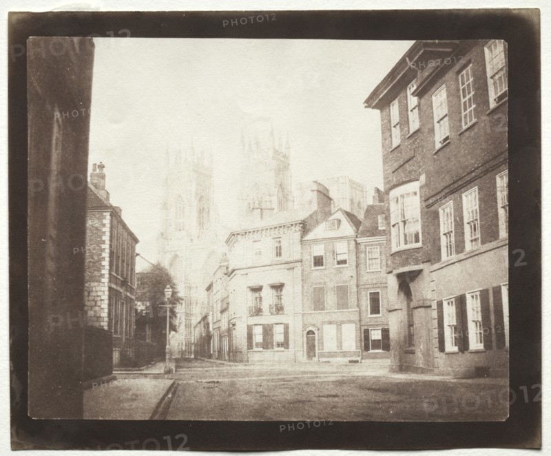 A Scene in York, 1845. Creator: William Henry Fox Talbot (British, 1800-1877).