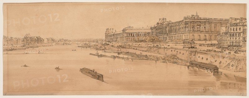 A Selection of Twenty of the Most Picturesque Views in Paris?, 1802. Creator: Thomas Girtin (British, 1775-1802).