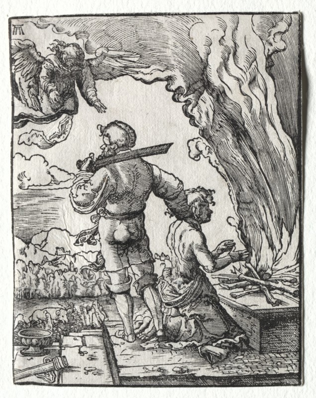 Abraham's Sacrifice, c. 1520. Creator: Albrecht Altdorfer (German, c. 1480-1538).
