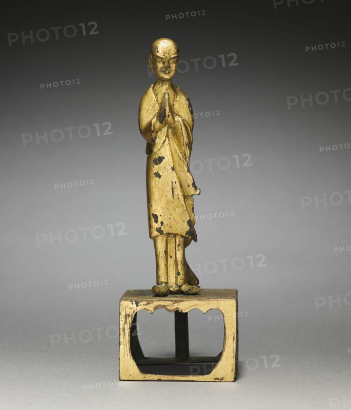 Adoring Monk, early 500s. Creator: Unknown.