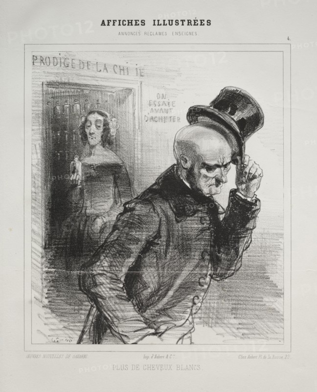 Affliches Illustrées. Creator: Paul Gavarni (French, 1804-1866).