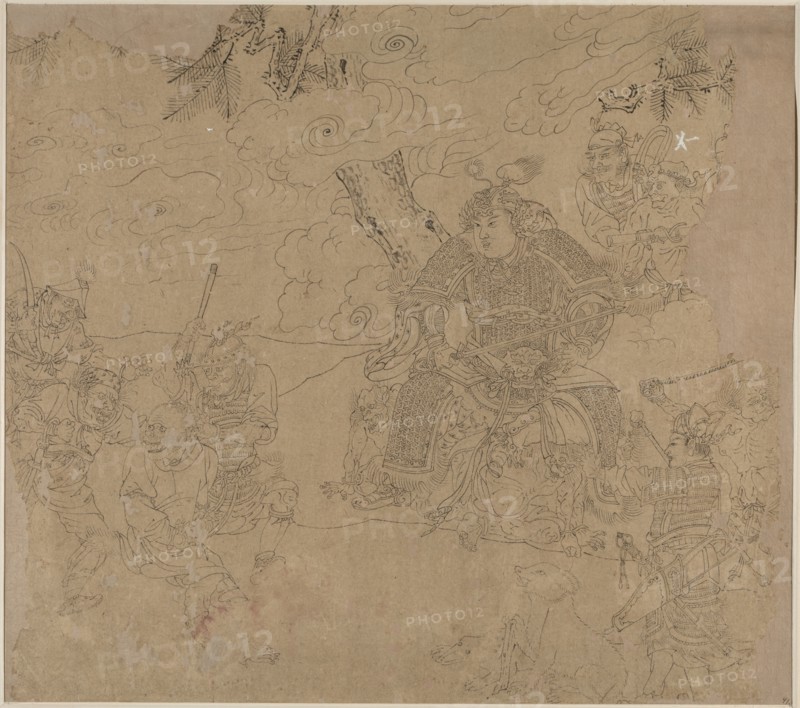 Album of Daoist and Buddhist Themes: Search the Mountain: Leaf 41, 1200s. Creator: Unknown.