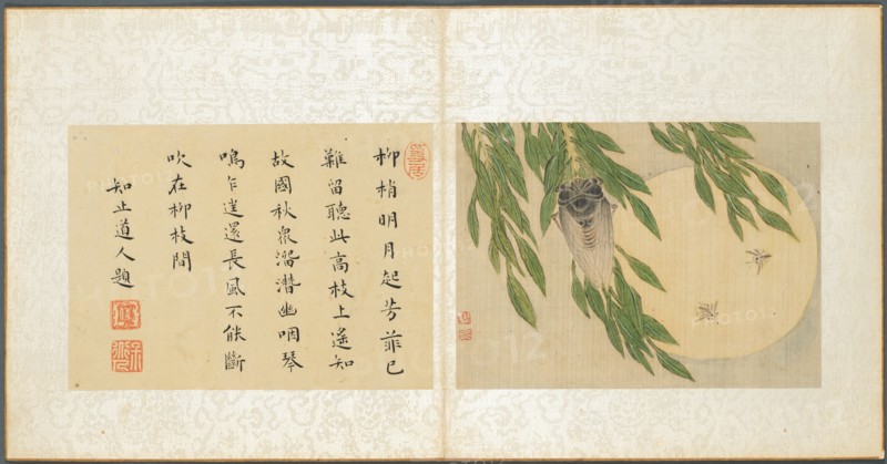 Album of Miscellaneous Subjects, Leaf 6, 1600s. Creator: Fan Qi (Chinese, 1616-aft 1694).