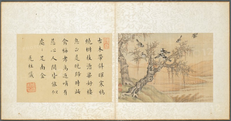 Album of Miscellaneous Subjects, Leaf 9, 1600s. Creator: Fan Qi (Chinese, 1616-aft 1694).